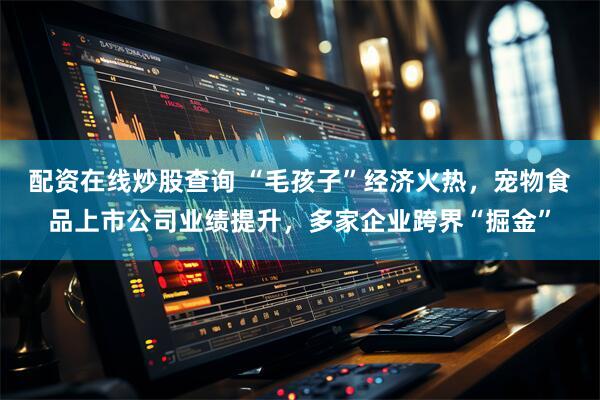 配资在线炒股查询 “毛孩子”经济火热，宠物食品上市公司业绩提升，多家企业跨界“掘金”