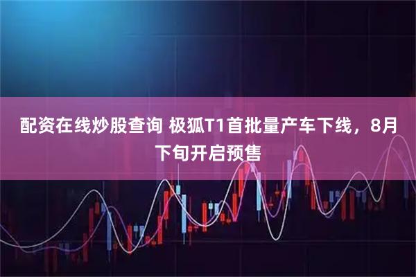 配资在线炒股查询 极狐T1首批量产车下线，8月下旬开启预售